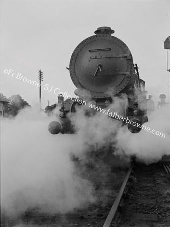 CLOSE-UP OF LOCO STEAM